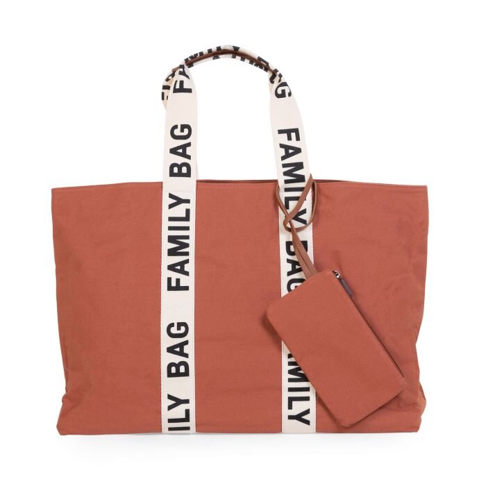 Childhome Geanta Family Bag Signature ruginiu