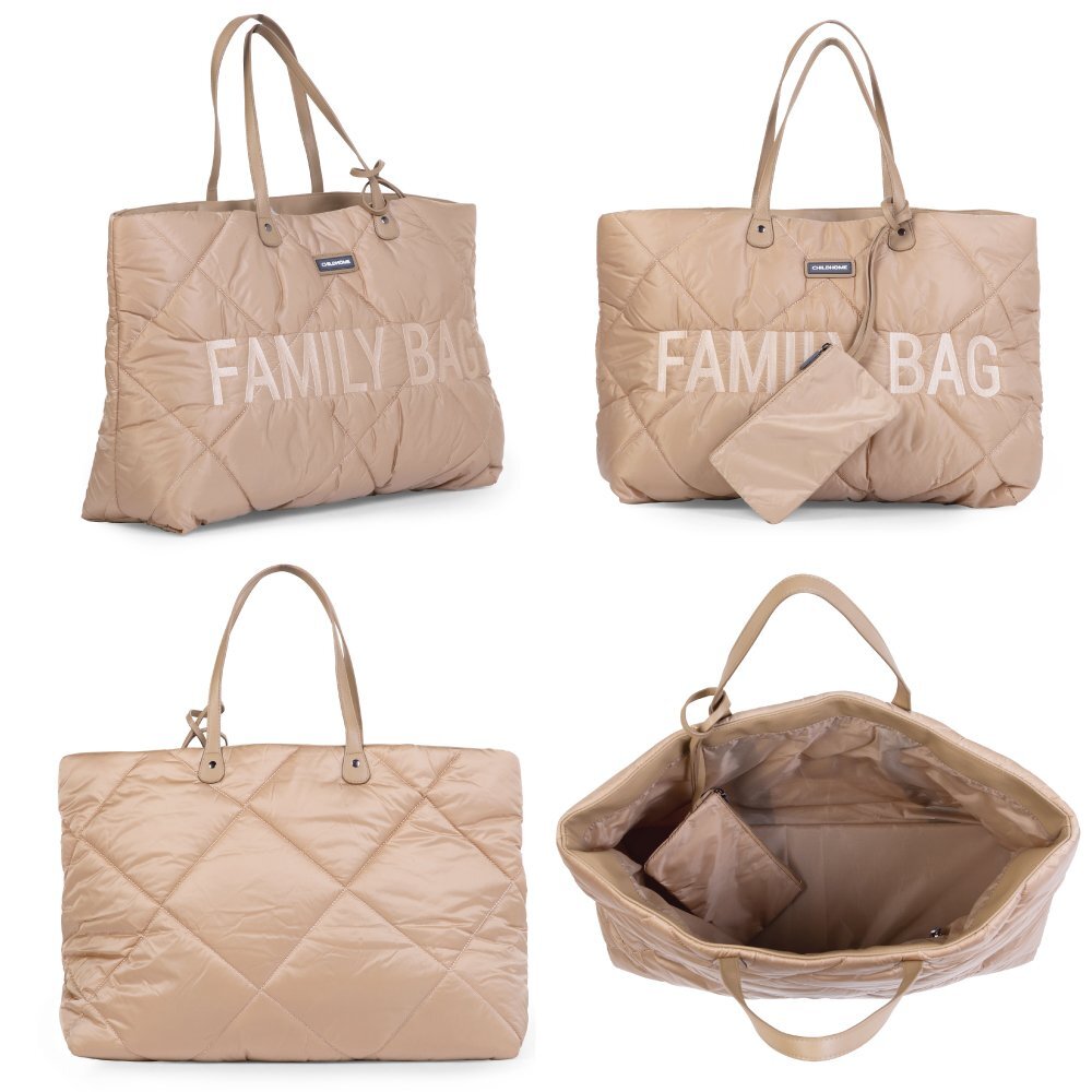 Childhome Geanta matlasata Family Bag bej