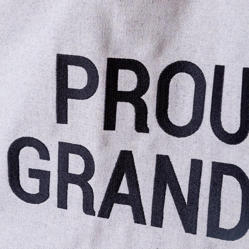 Childhome Geanta Proud Grandma alb