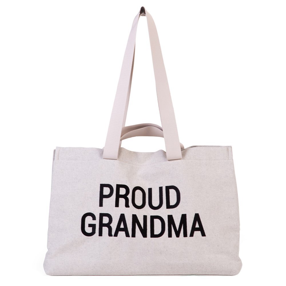 Childhome Geanta Proud Grandma alb