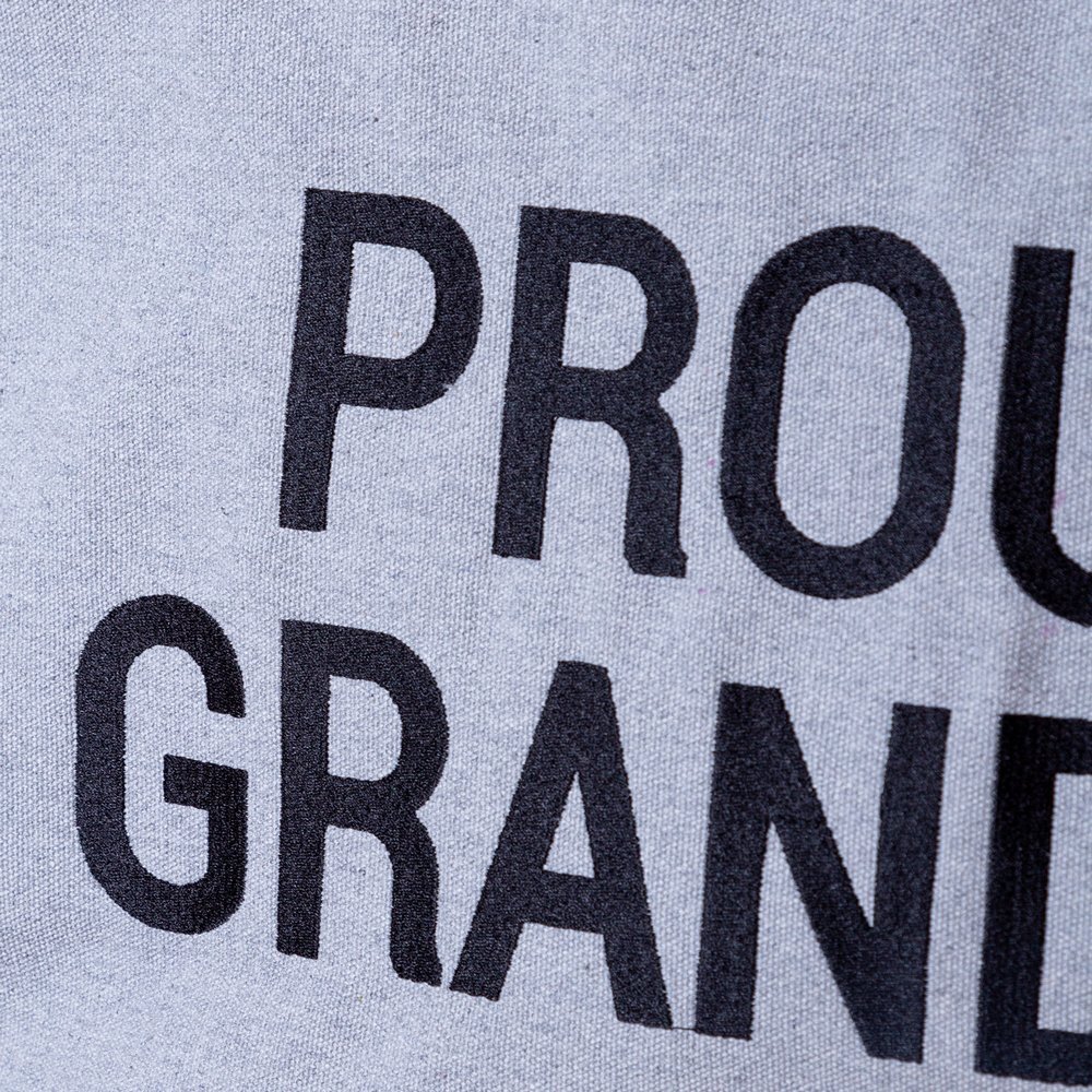 Childhome Geanta Proud Grandpa gri