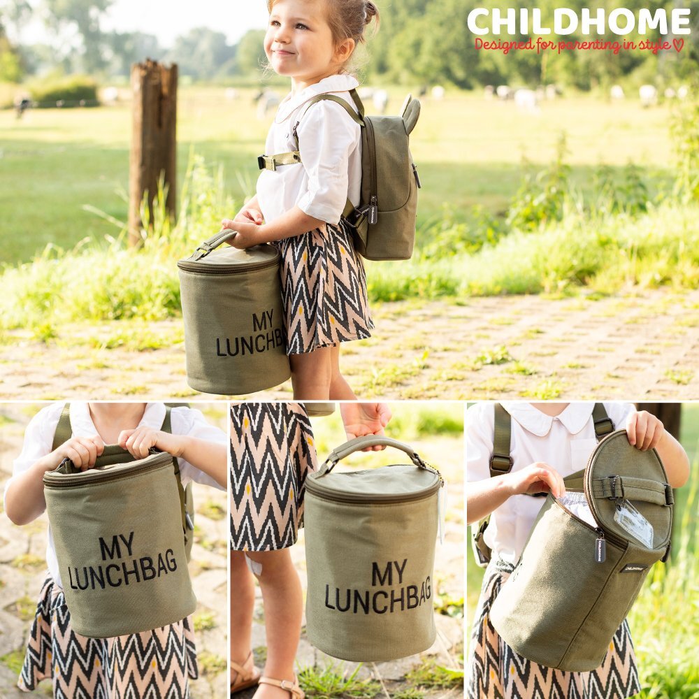 Childhome Geanta termoizolanta My Lunchbag Kaki