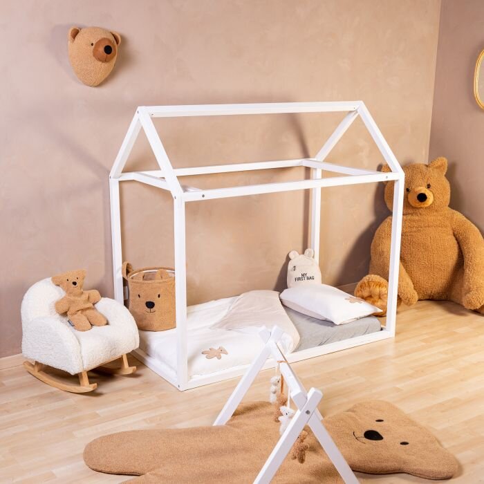 Childhome Husa pilota si fata de perna 100x140 cm JerseMuselina Tedy
