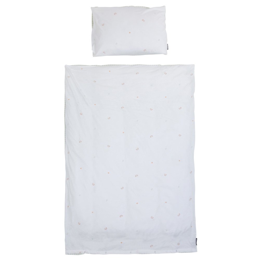 Childhome Husa pilota si fata de perna Jerse 100x140 cm jerse muselina verde