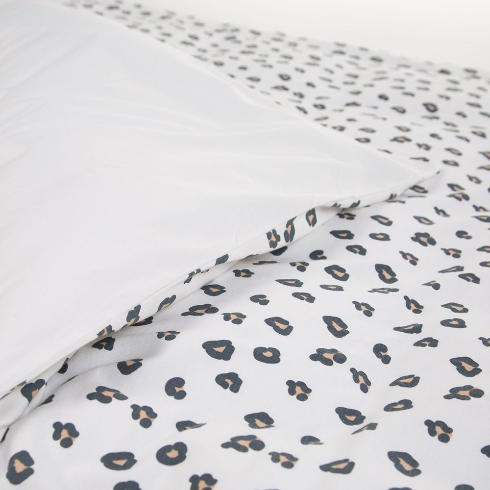 Childhome Husa pilota si fata de perna Jerse 100x140 cm Leopard
