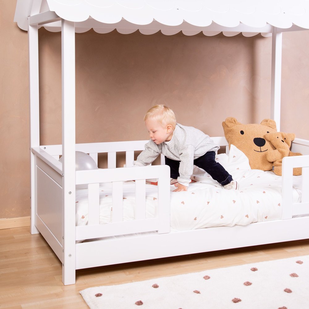 Childhome Husa pilota si fata de perna Jerse Muselina 100x140 cm inimioare