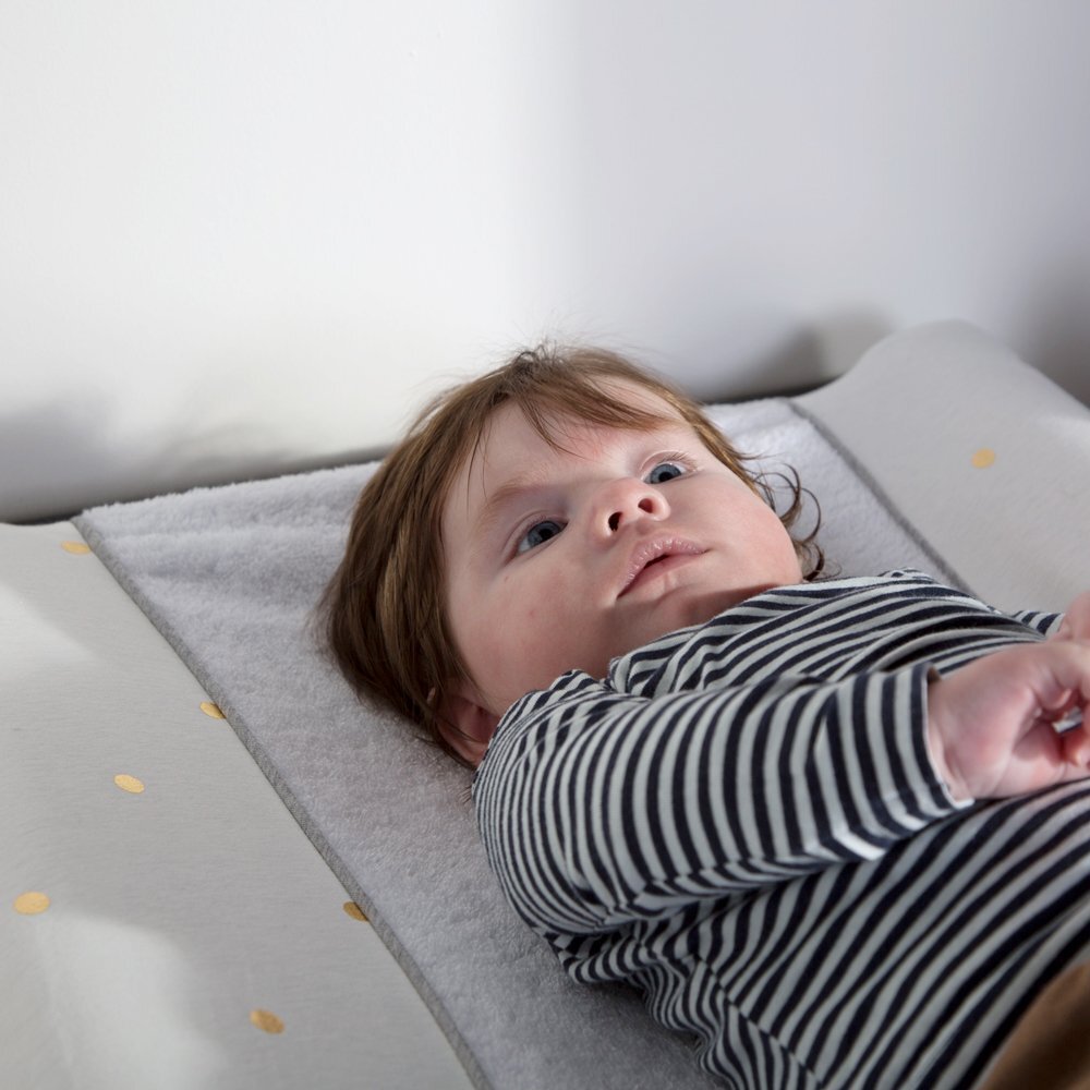 Childhome Husa saltea de infasat Jerse Frotir Buline