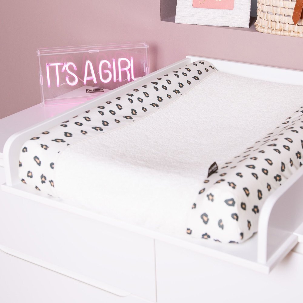 Childhome Husa saltea de infasat Jerse Frotir Leopard