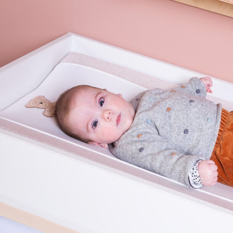 Childhome Husa saltea de infasat JerseMuselina Teddy