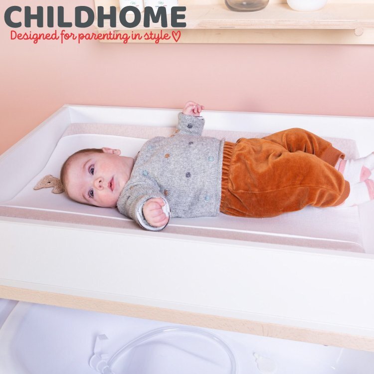 Childhome Husa saltea de infasat JerseMuselina Teddy