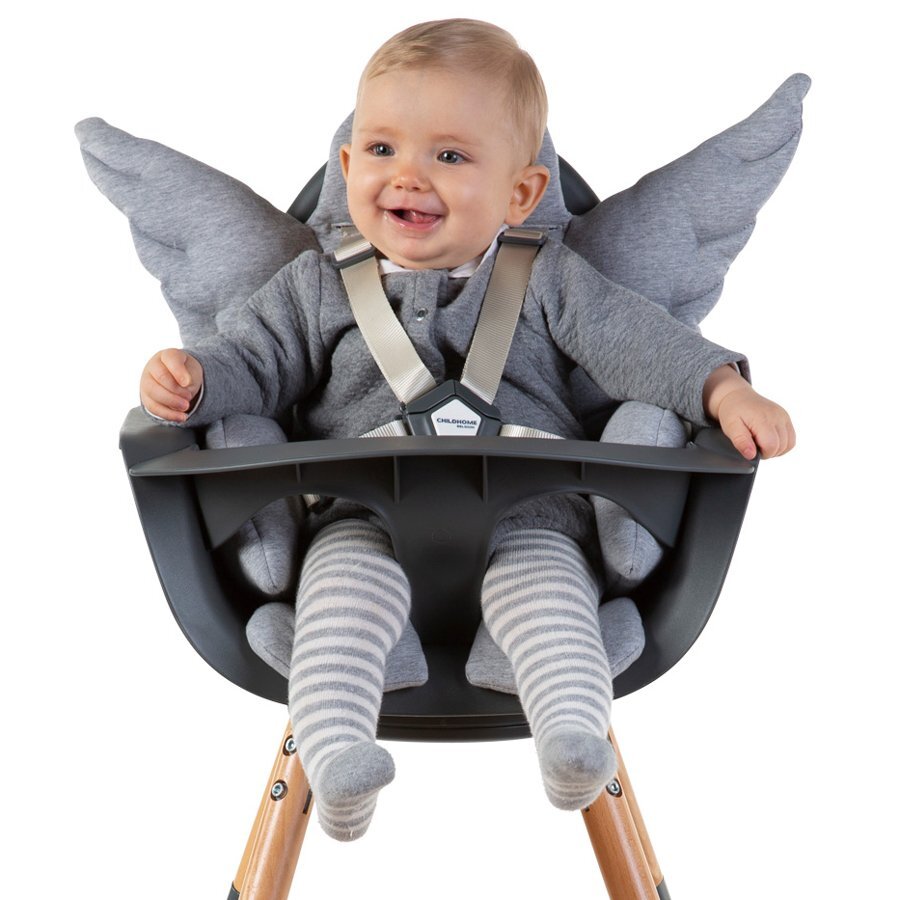 Childhome Husa universala pentru caruciorscaun auto sau scaun de masa Ingeras Jerse Gri