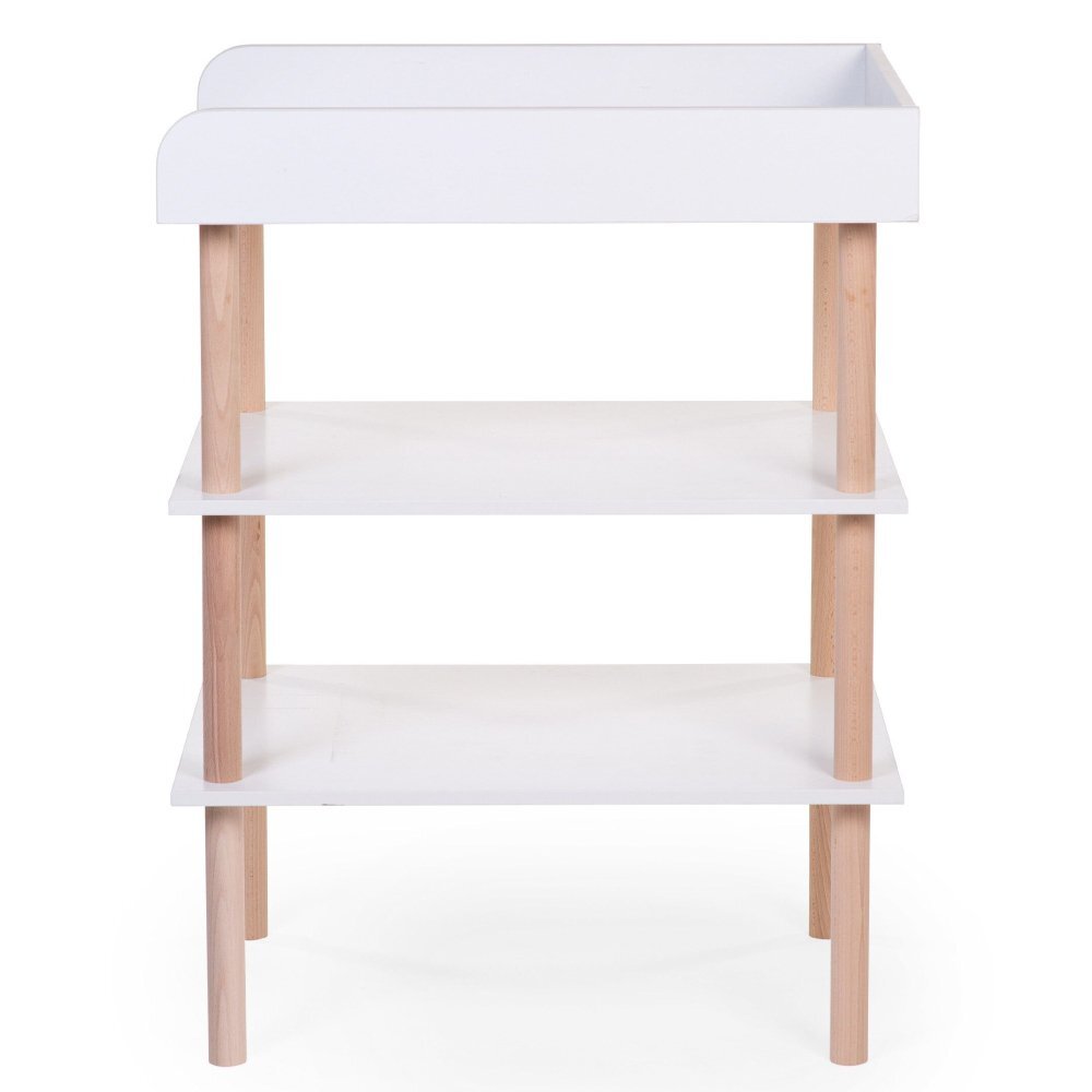 Childhome Masa de infasat natural alb