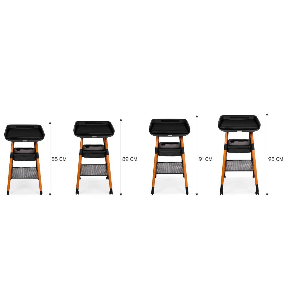 Childhome Masuta de infasat Evolux nucnegru