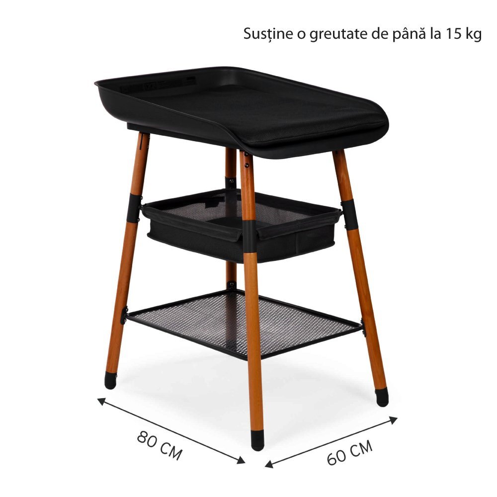 Childhome Masuta de infasat Evolux nucnegru