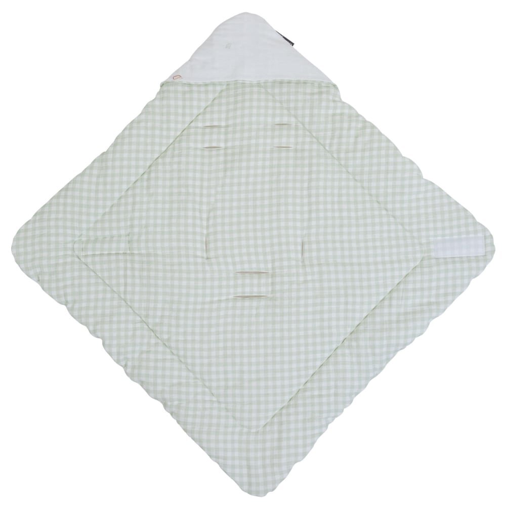 Childhome Paturica de infasat 75x75 cm jerse tetra verde
