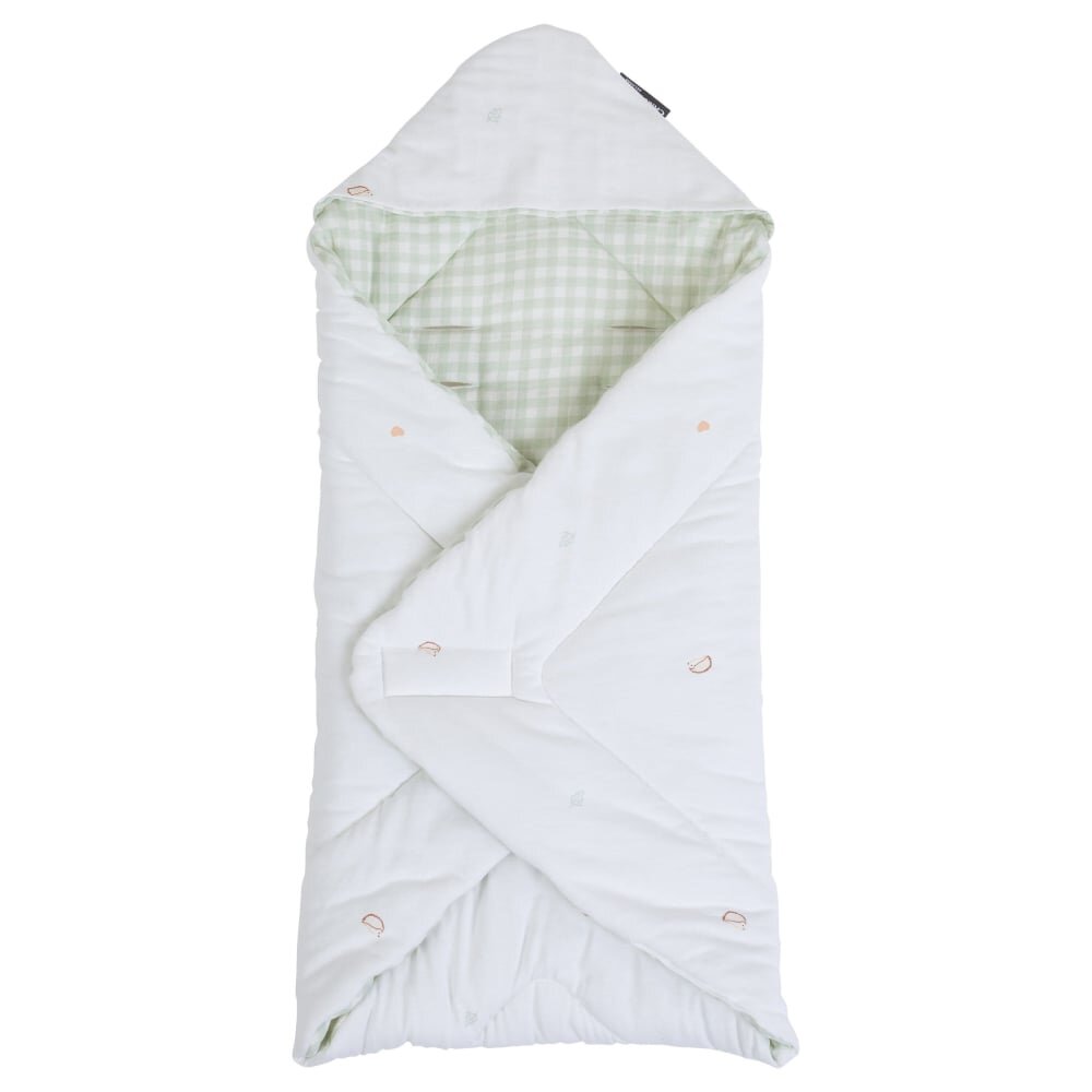 Childhome Paturica de infasat 75x75 cm jerse tetra verde