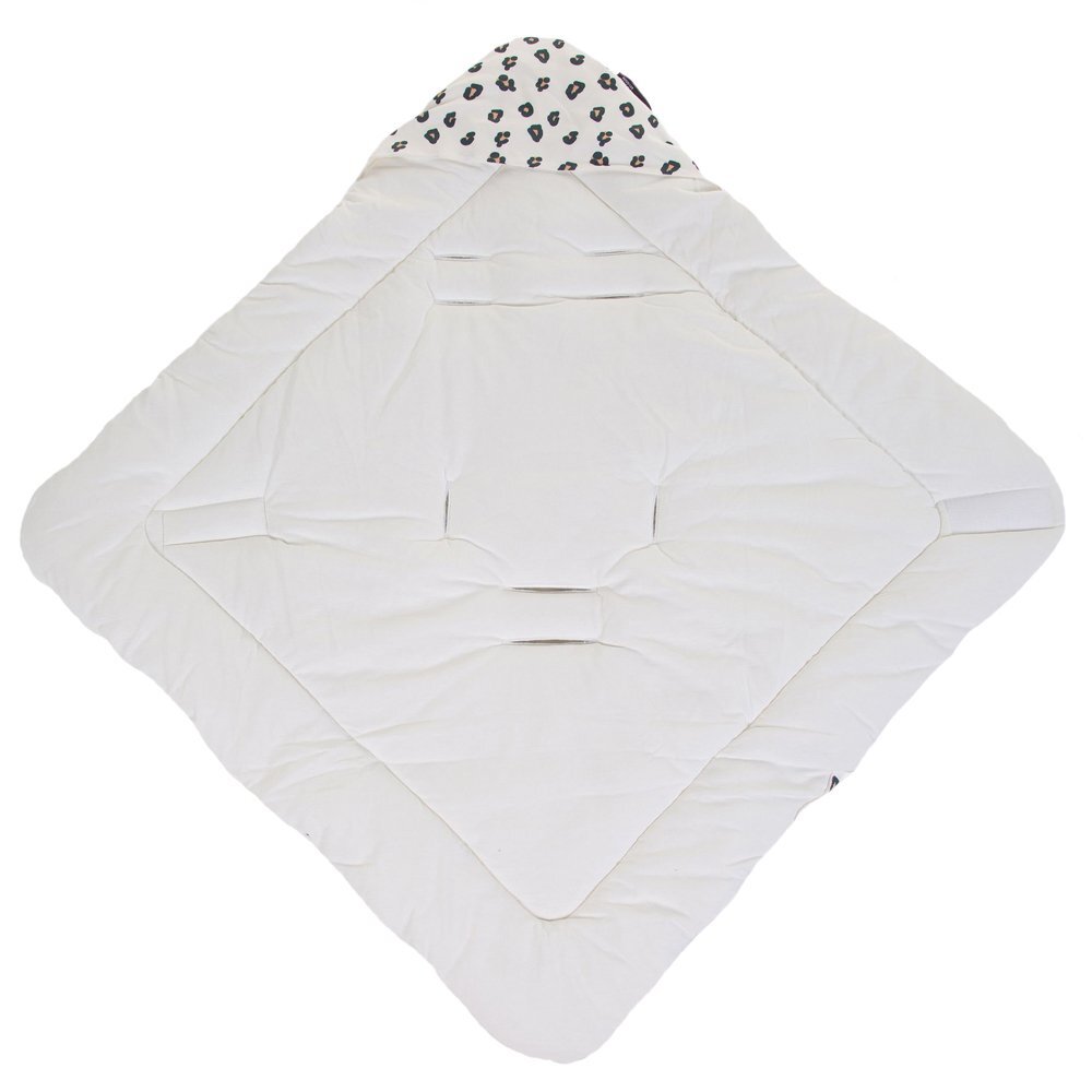 Childhome Paturica de infasat 75x75 cm JerseMuselina Leopard