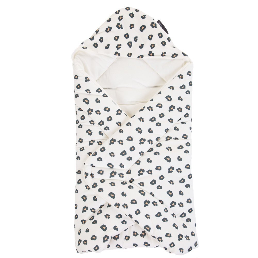 Childhome Paturica de infasat 75x75 cm JerseMuselina Leopard