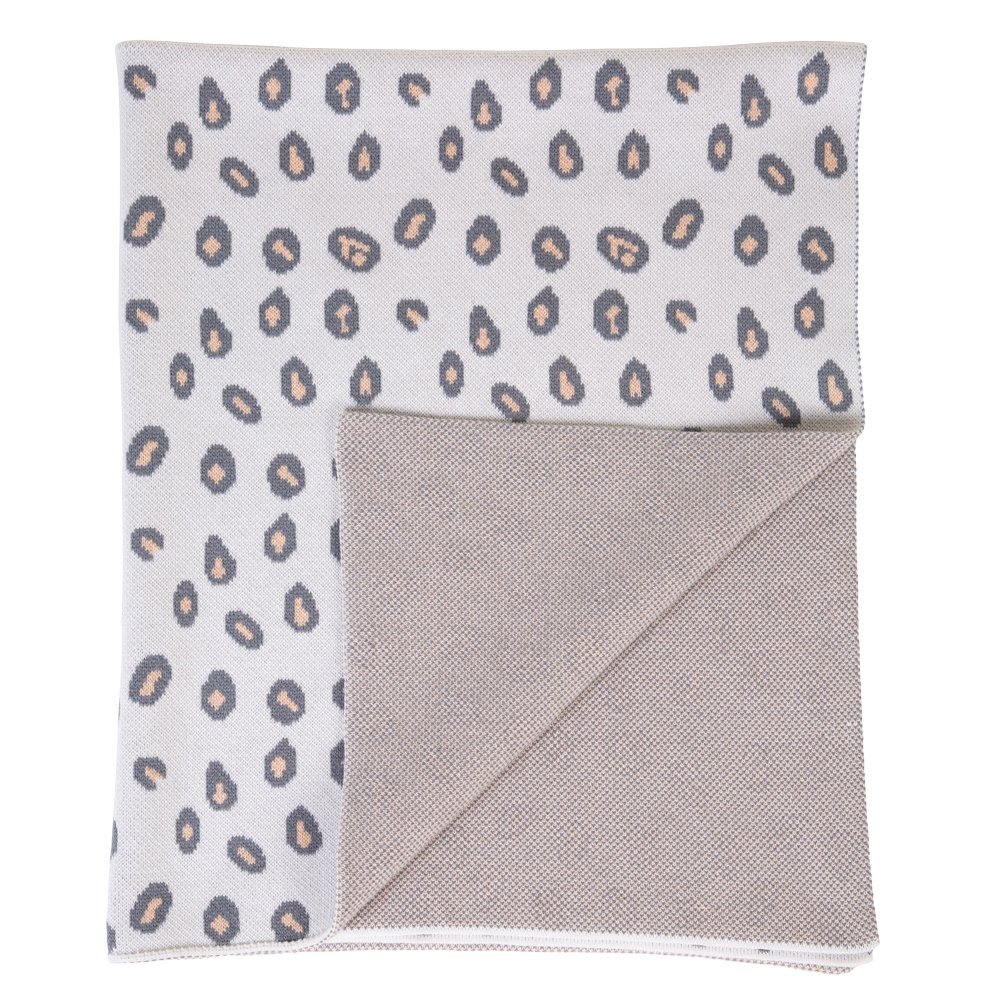 Childhome Paturica tricotata 85x70 cm Leopard