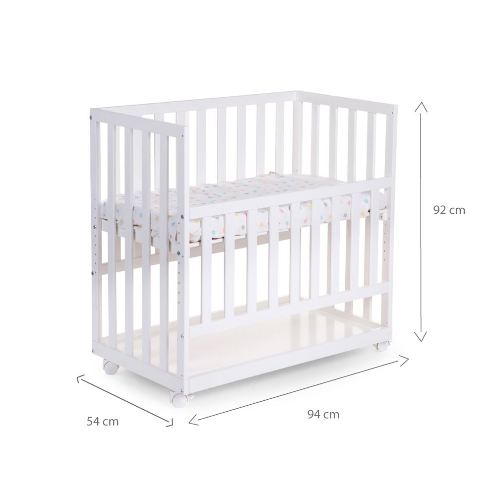 Childhome Patut MDF fag alb 54x94 cm