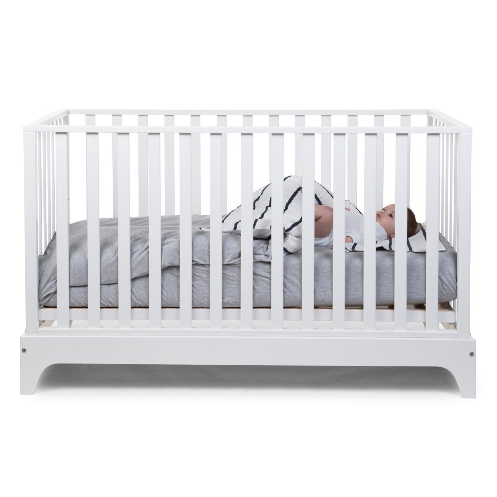Childhome Patut Ref 17 cu laterala detasabila 70x140 cm MDF alb
