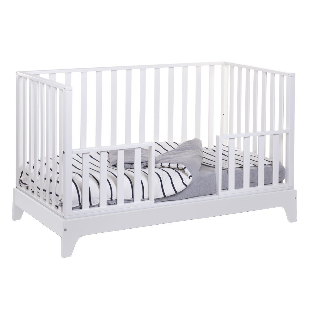 Childhome Patut Ref 17 cu laterala detasabila 70x140 cm MDF alb