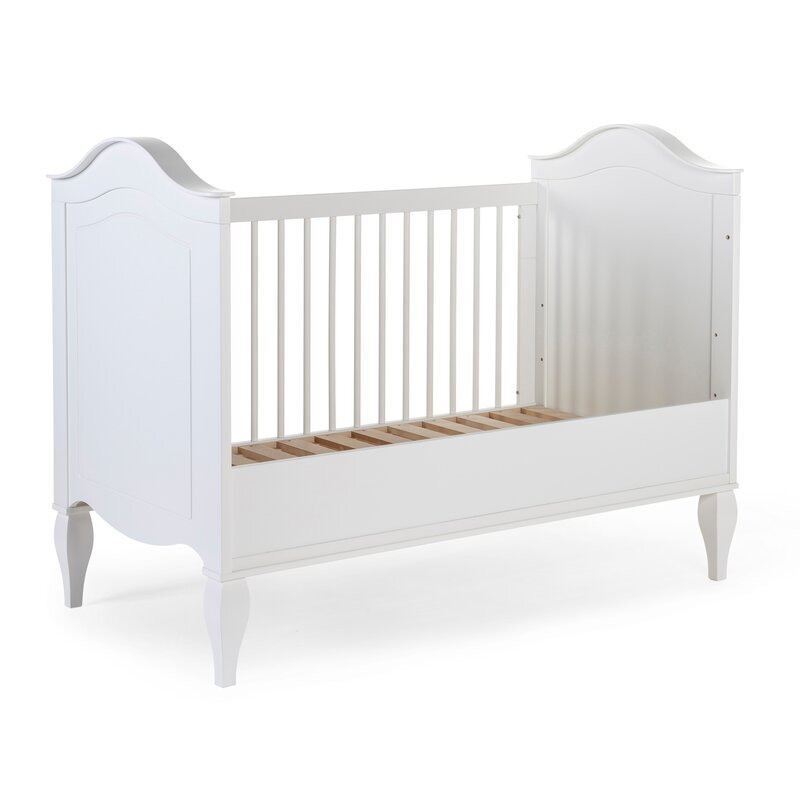 Childhome Patut Romantic White 70x140 cm MDF pin alb