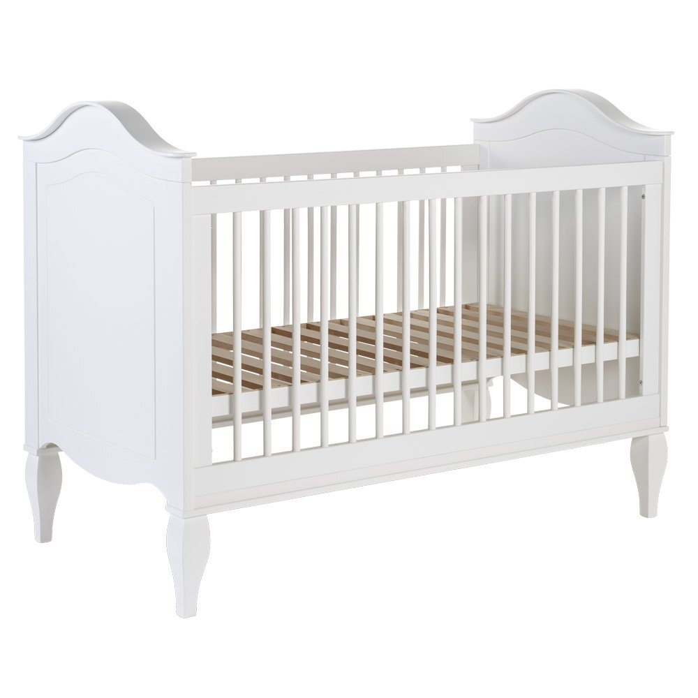 Childhome Patut Romantic White 70x140 cm MDF pin alb