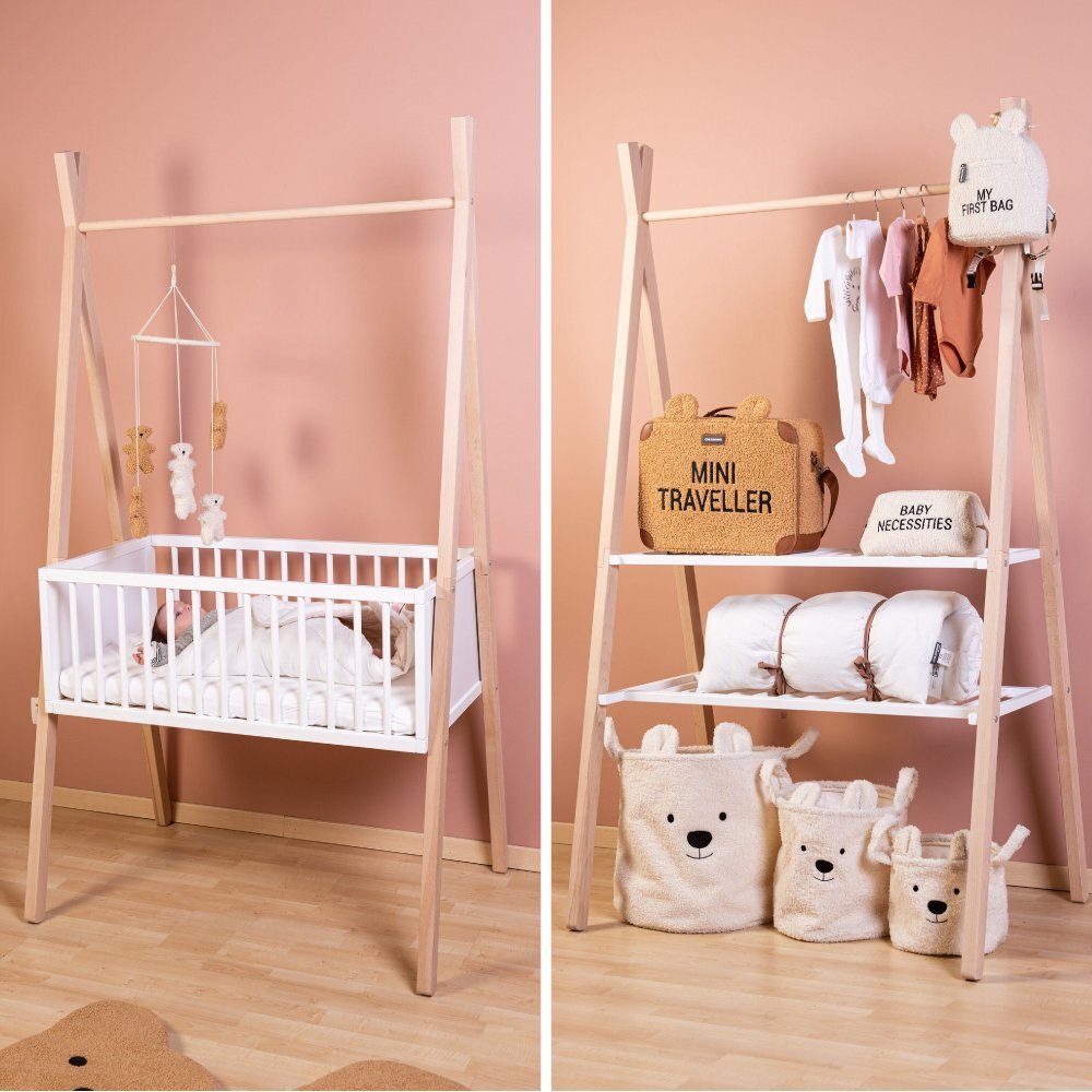 Childhome Patut si suport haine Tipi 105.5x54x182.5 cm