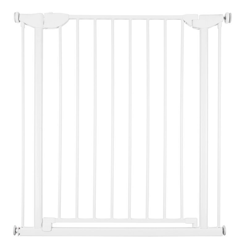 Childhome Poarta de siguranta metal Eltra Doorgate Pressure 75-81 cm alb