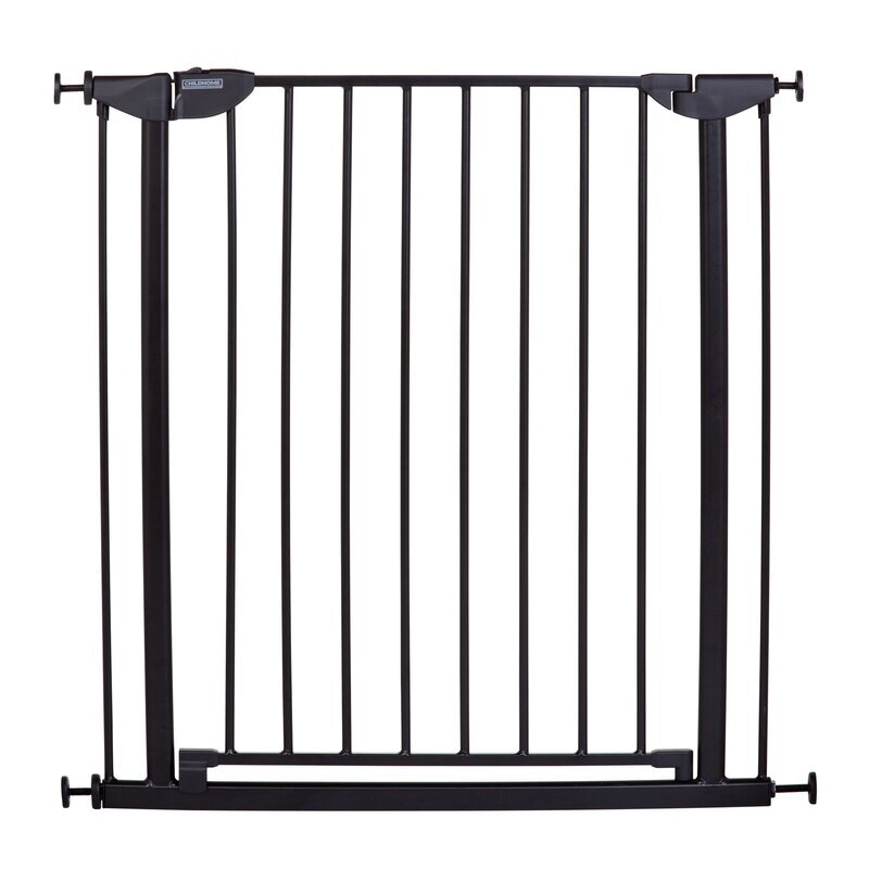 Childhome Poarta de siguranta metal Eltra Doorgate Pressure 75-81 cm negru