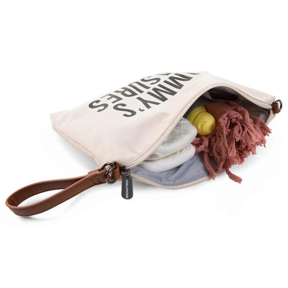 Childhome Poseta Mommy Clutch 33x23 cm alb
