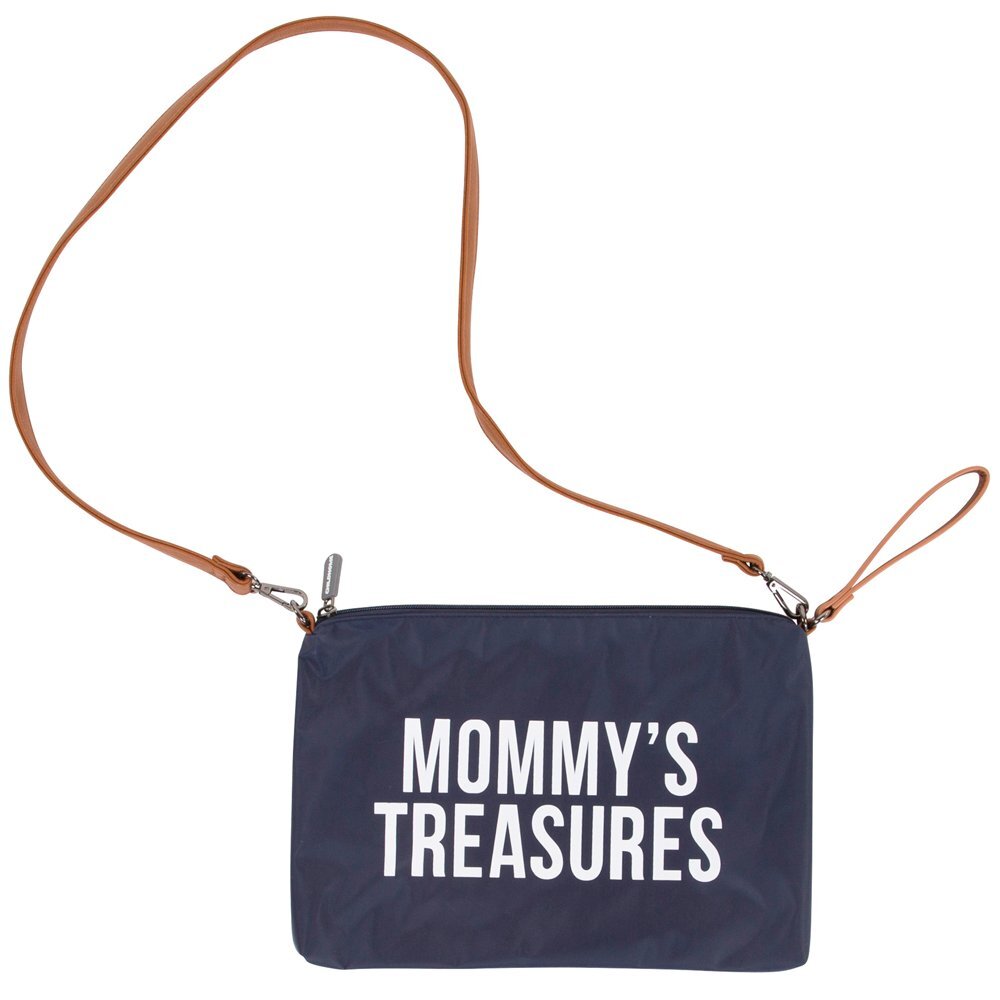 Childhome Poseta Mommy Clutch 33x23 cm bleumarin