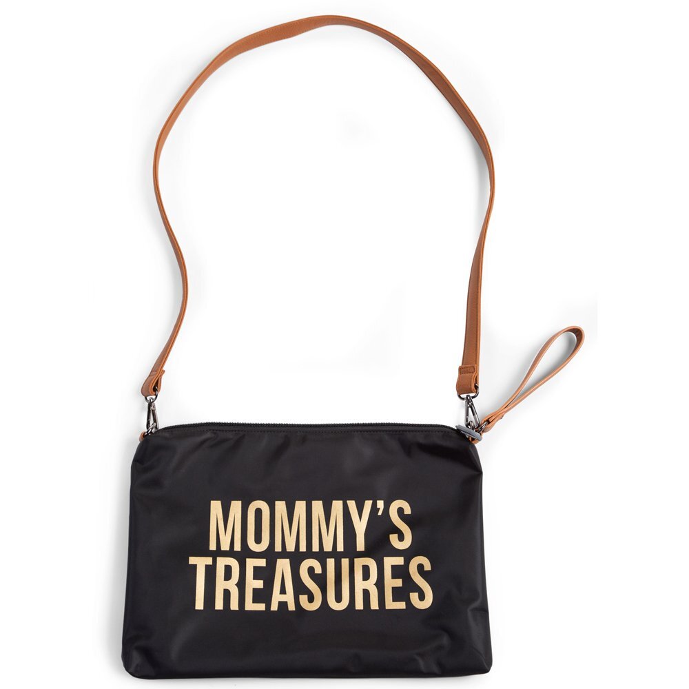 Childhome Poseta Mommy Clutch 33x23 cm negru