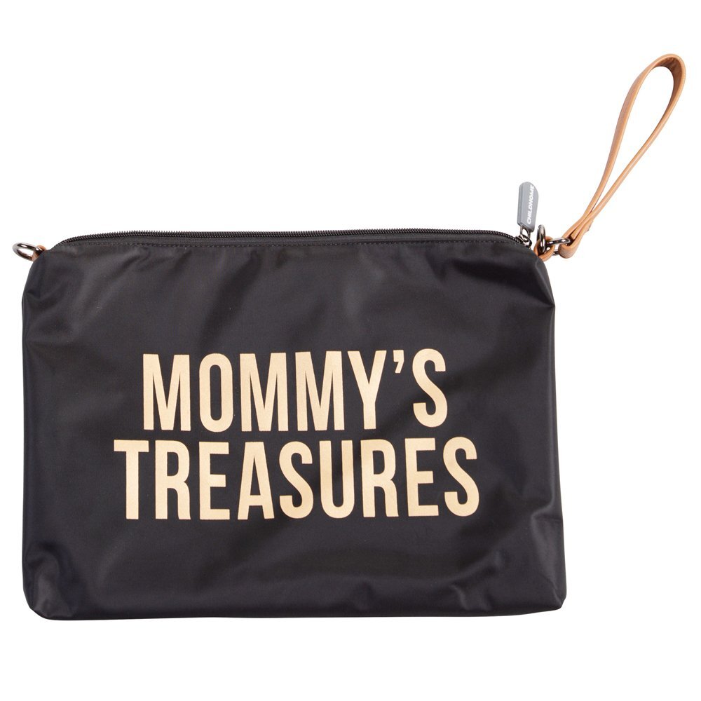 Childhome Poseta Mommy Clutch 33x23 cm negru