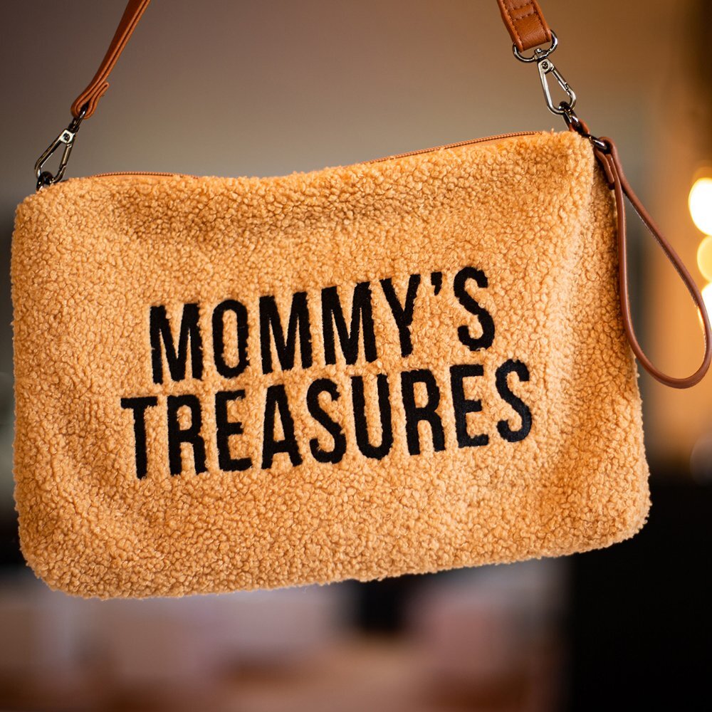 Childhome Poseta Mommy Clutch 33x23 cm Teddy