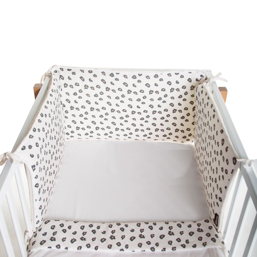 Childhome Protectie patut Jerse 35x170 cm leopard