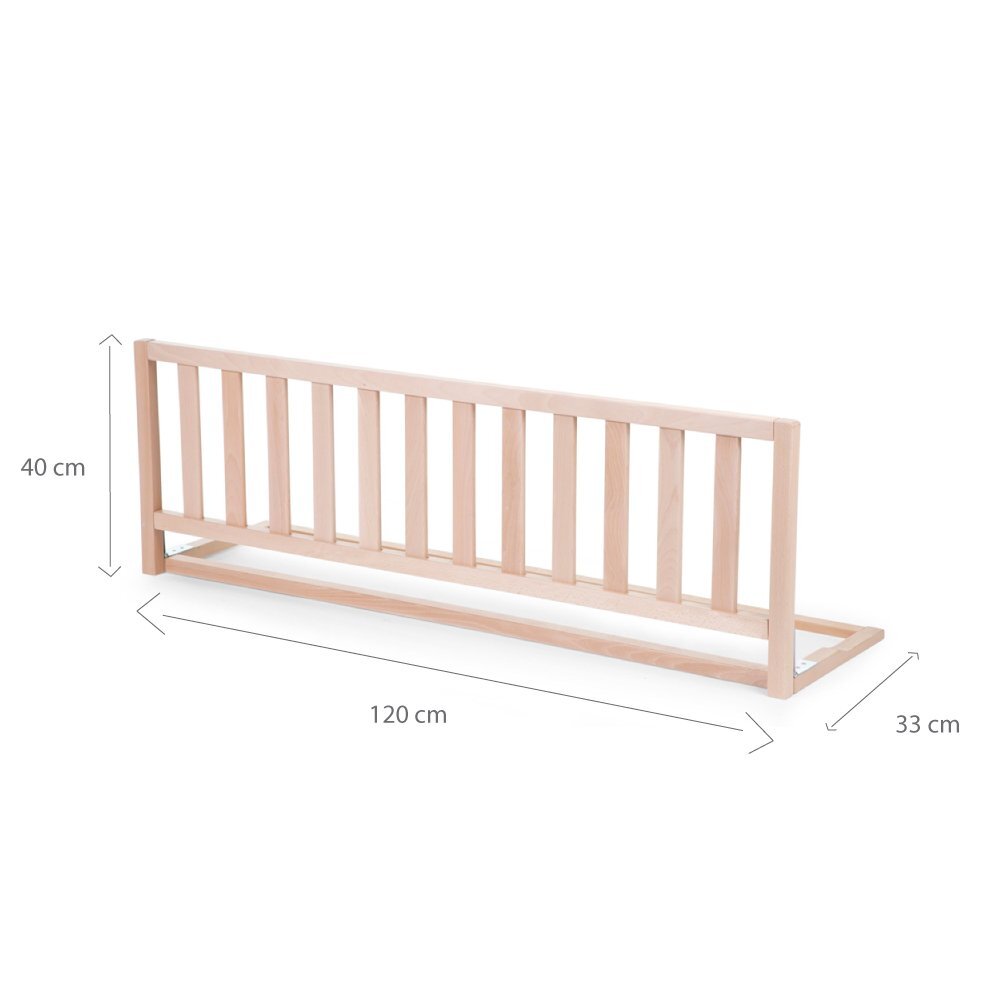 Childhome Protectie pentru pat 120 cm fag natur