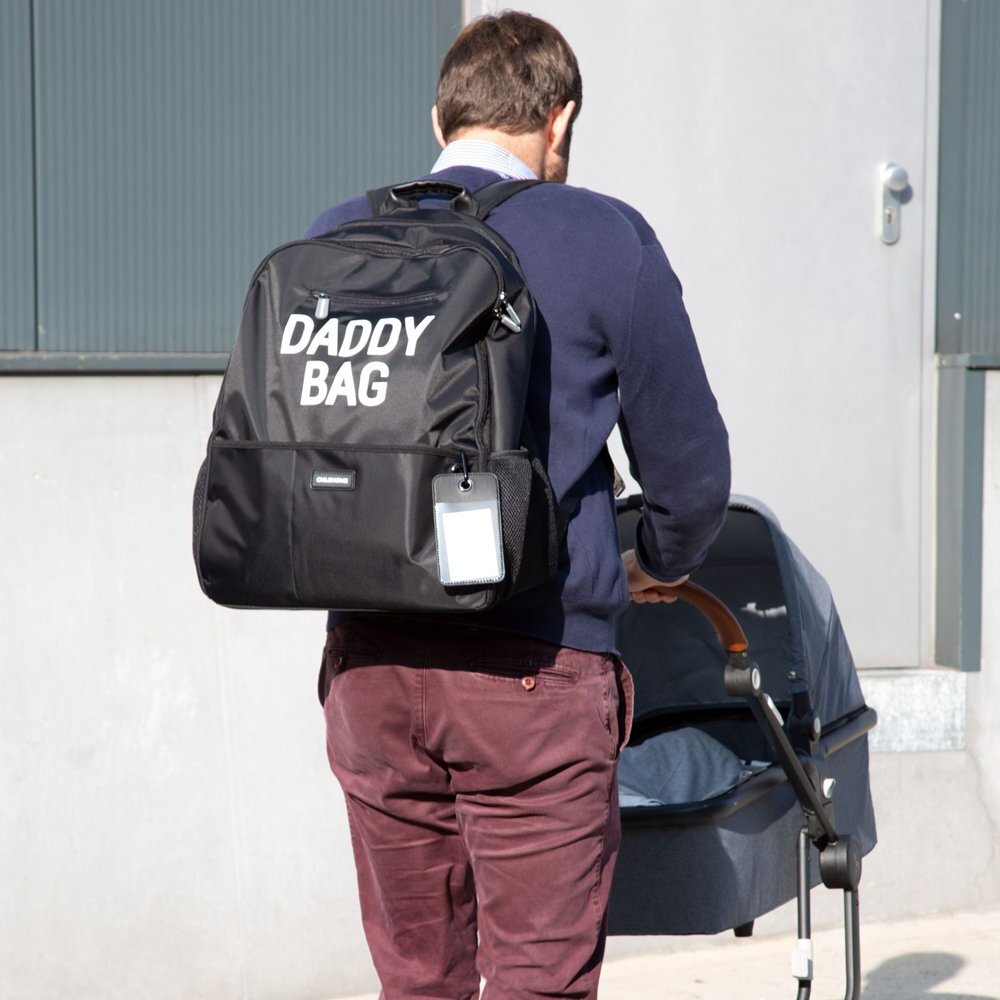 Childhome Rucsac de infasat Daddy Bag Negru