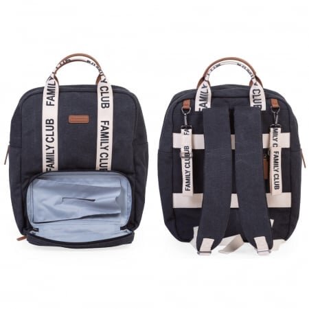 Childhome Rucsac de infasat Family Club Signature negru