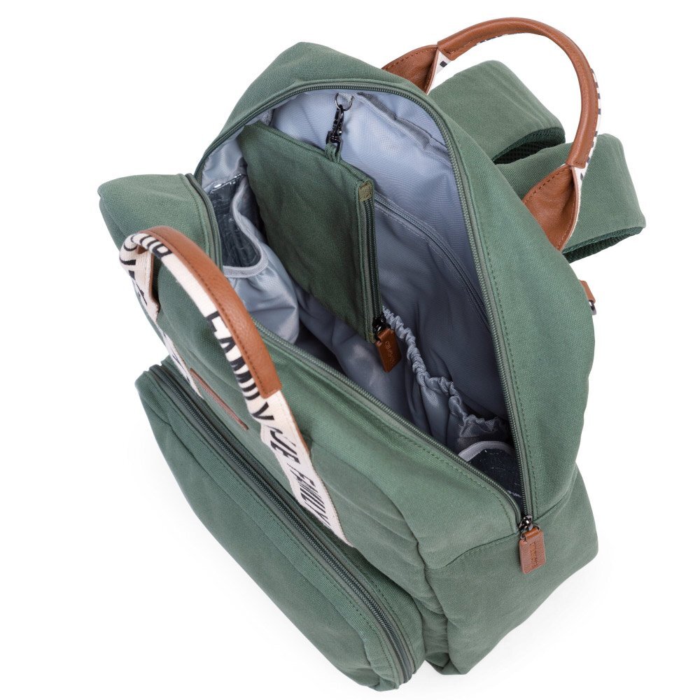 Childhome Rucsac de infasat Family Club Signature verde