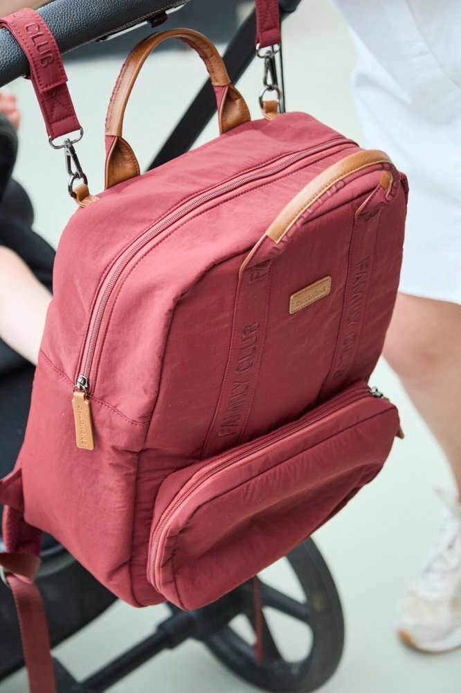 Childhome Rucsac Family Club Signature Urban Dark Burgundy