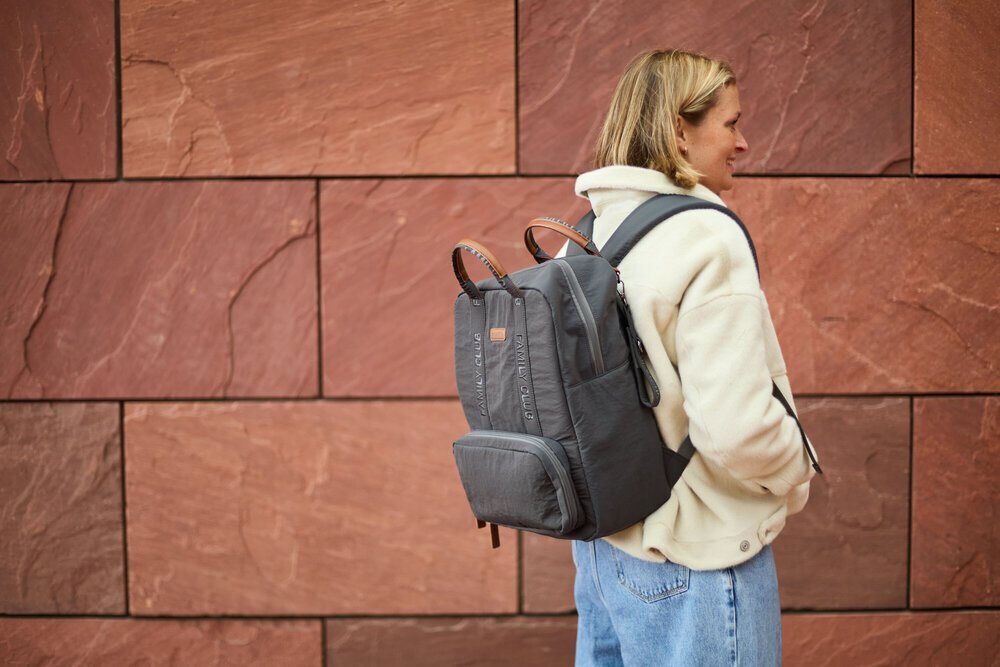Childhome Rucsac Family Club Signature Urban Dark Grey