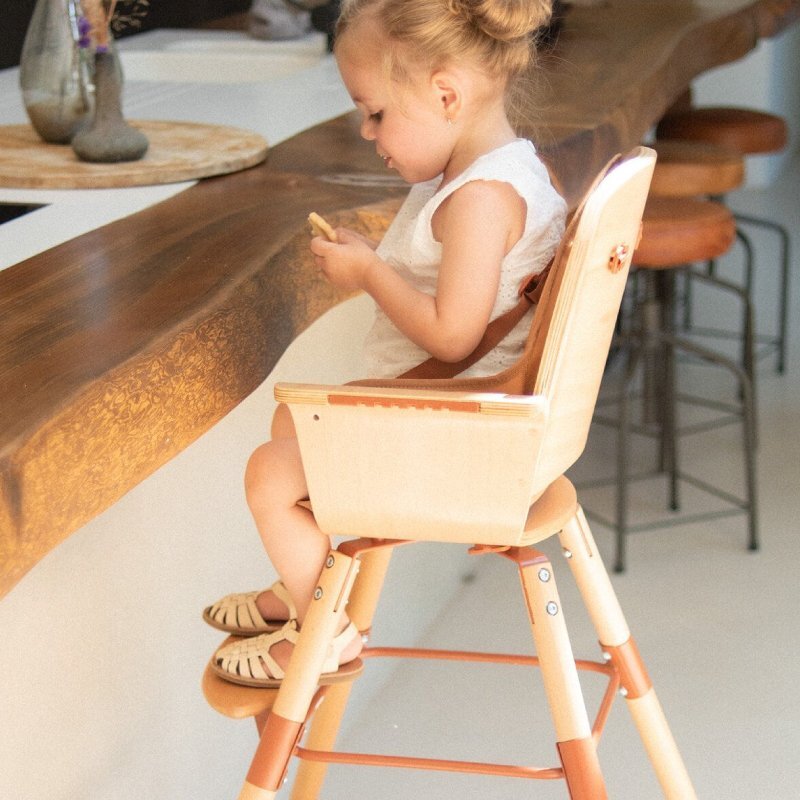 Childhome Scaun de masa Evowood naturalruginiu
