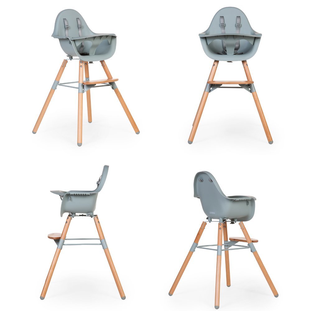 Childhome Scaun de masa reglabil in inaltime Evolu 2 NaturalMenta