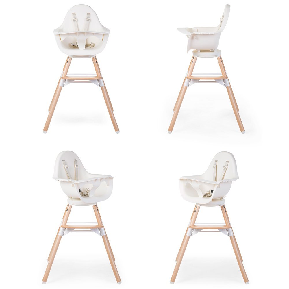 Childhome Scaun de masa reglabil in inaltime Evolu One.80 naturalalb