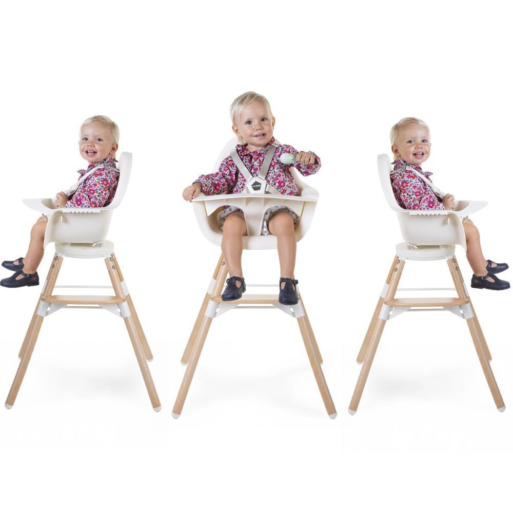 Childhome Scaun de masa reglabil in inaltime Evolu One.80 naturalalb