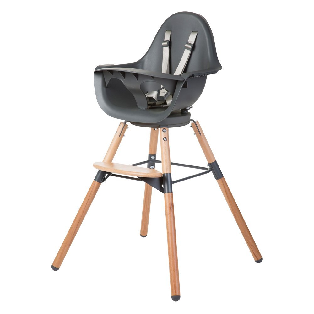 Childhome Scaun de masa reglabil in inaltime Evolu One.80 naturalantracit