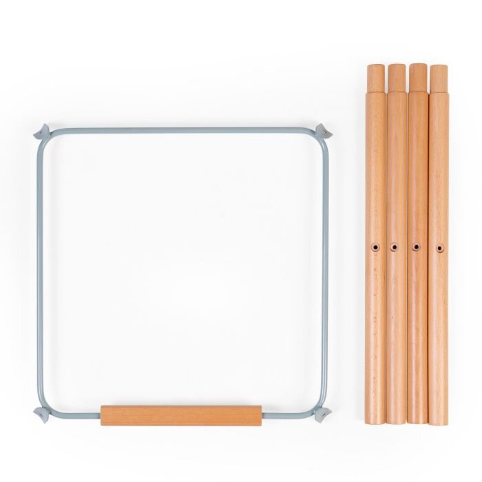 Childhome Set picioare cu suport pentru scaun de masa Evolu NaturalMenta