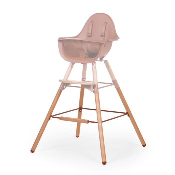 Childhome Set picioare cu suport pentru scaun de masa Evolu NaturalRuginiu
